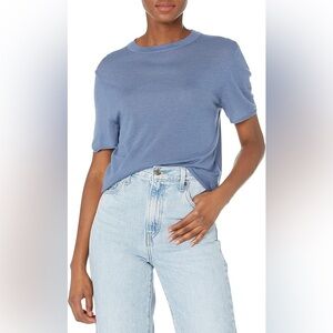 Vince Vince Women's Wool Cashmere Easy Short Sleeve Crew Women’s XXL